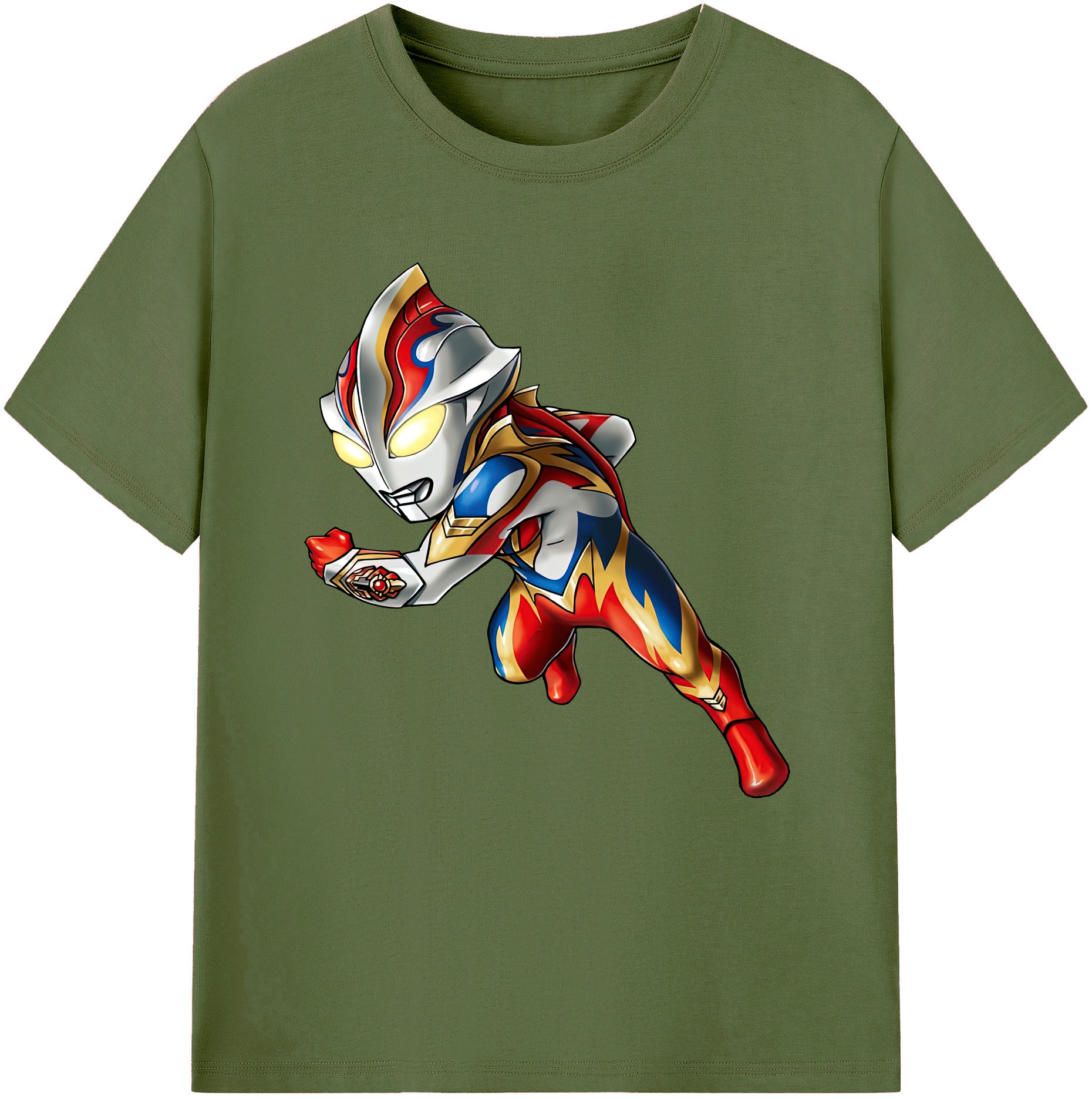 （画像用） ウルトラマン Ultraman 綿100％半袖Tシャツ（フロントプリント）